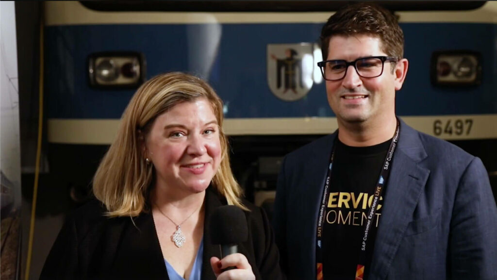 Jeannie Walters & Manuel Grencacher at SAP CX Live Munich